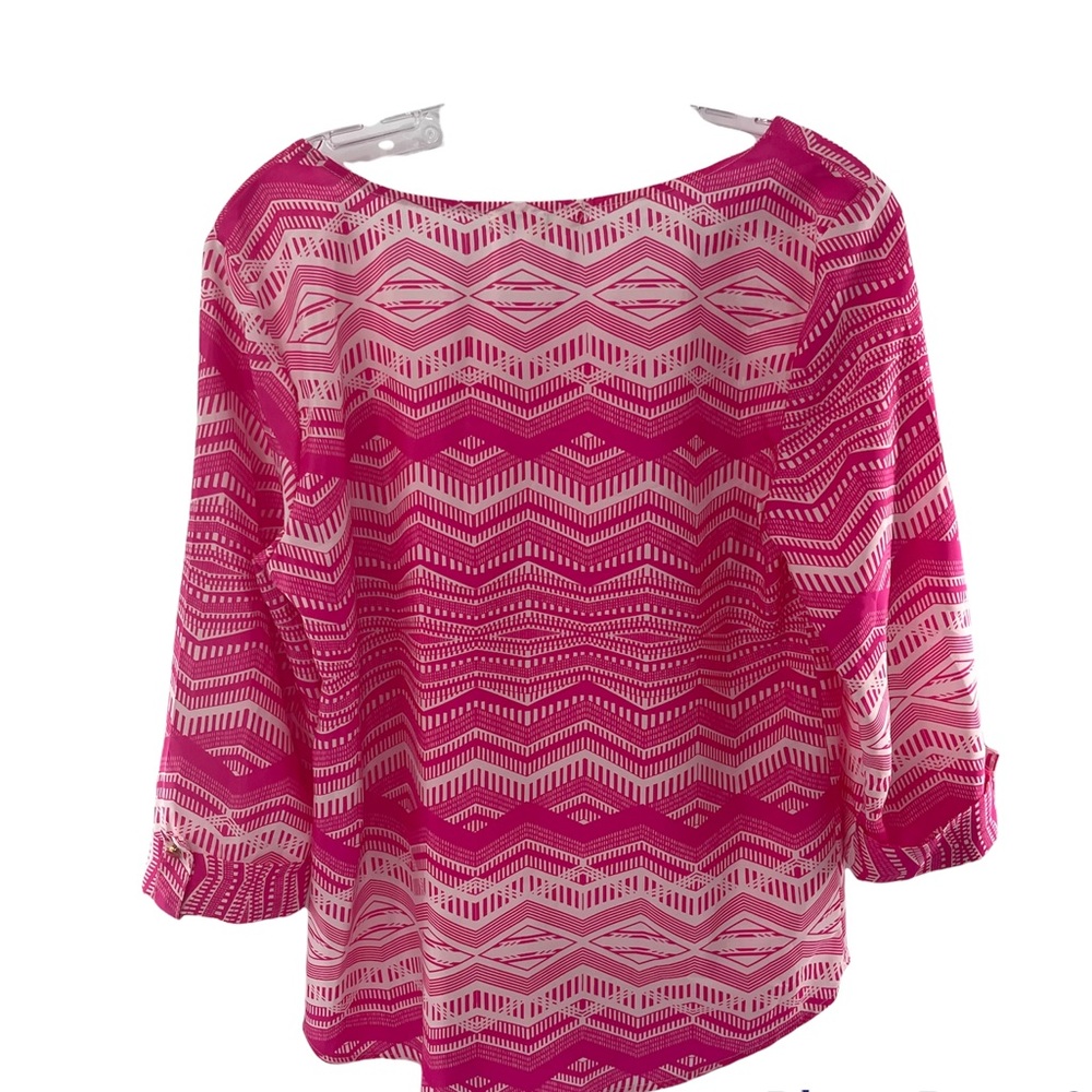 Wishful Park Pattern Blouse Size Small
